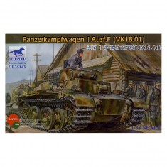 Maqueta de tanque: Panzerkampfwagen I Auf.F (VK18.0)