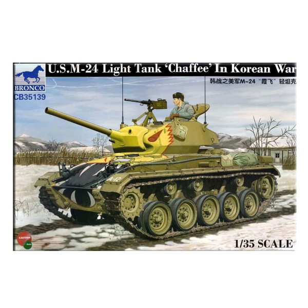 US Light Tank Chaffee in Korean War - 1:35e - Bronco Models - Bronco-BRM35139