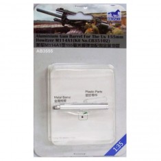 Maquette accessoire : Aluminium Gun Barrel For The Us 155 mm Howitzer M114A1(Kit N°CB35102)