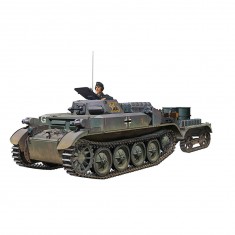 Military vehicle model: flamethrower Pz-KPFW II (F1) Sd.Kfz.122