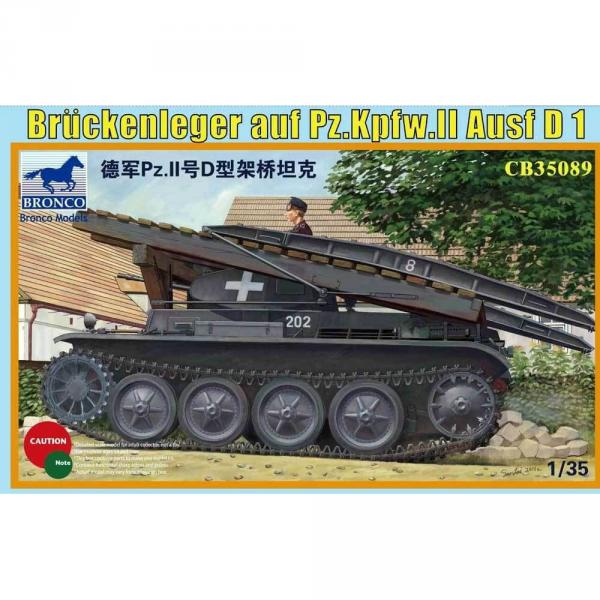 Bruckenleger auf pz.Kpfw.II ausf.D1 - 1:35e - Bronco Models - Bronco-BRM35089