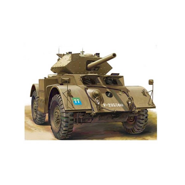 Maquette Véhicule Militaire : Staghound MK.III Armoured car - Bronco-BRM48001