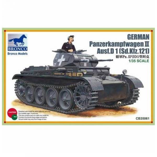 PanzerKampfwagen II Ausf D1 - 1:35e - Bronco Models - Bronco-BRM35061