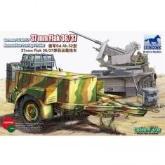 German Sd.Ah.52 37mm Flak Ammunition Carriage Trailer- 1:35e - Bronco Models