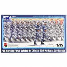 Maquette soldats : PLA Marines force soldier on China's 60th National Day Parade