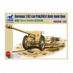 Maquette Accessoires militaires : Canon anti-char Allemand  Pak36(r)