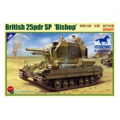 Tank model: British 25pdr SP