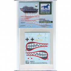 Maqueta de accesorio: calcomanía de marcado especial para la producción media de LWS