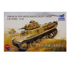 French H39 Hotchkiss light tank - 1:35e - Bronco Models