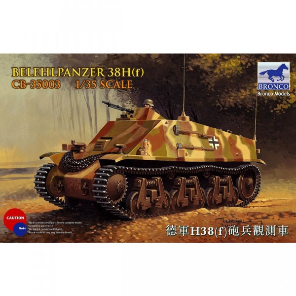 Befehlpanzer 38H(f) - 1:35e - Bronco Models - Bronco-BRM35003