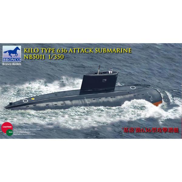 Maqueta de submarino: la clase kilo - Bronco-NB5011