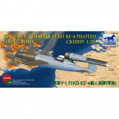 Maqueta de misil: bomba voladora V-1