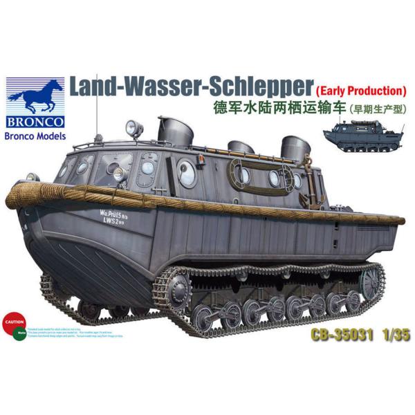 Model tank: Land-water tugboat (Start of production) - Bronco-CB35031