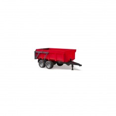 Red tipping trailer