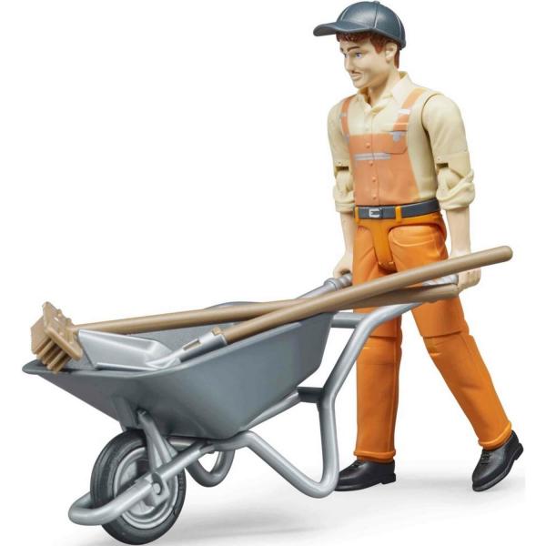 Community worker with accessories - Bruder-62130