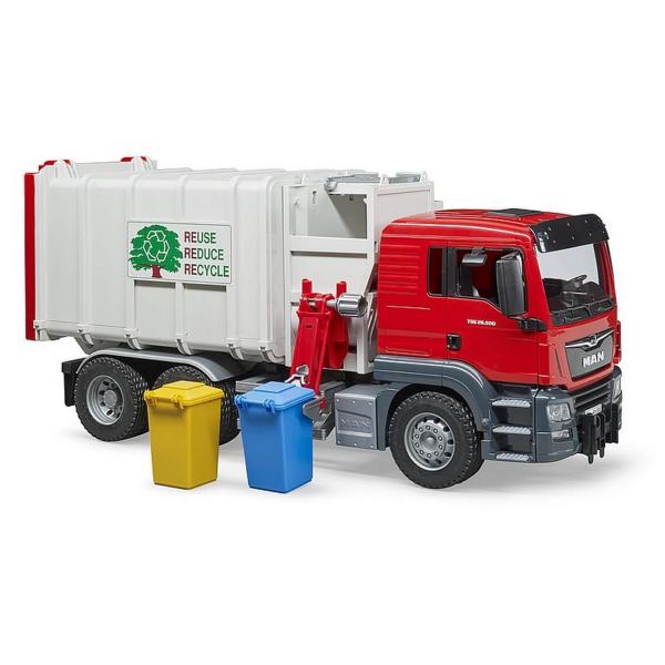 Camión de basura MAN TGS - Bruder-3761