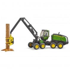 John Deer Bruder Chainsaw Harvester