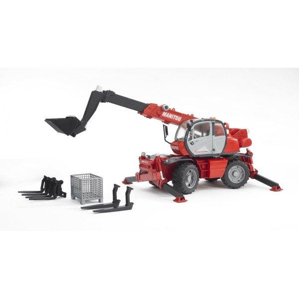 Manitou telescopic MRT 2150 with accessories - Bruder-02129