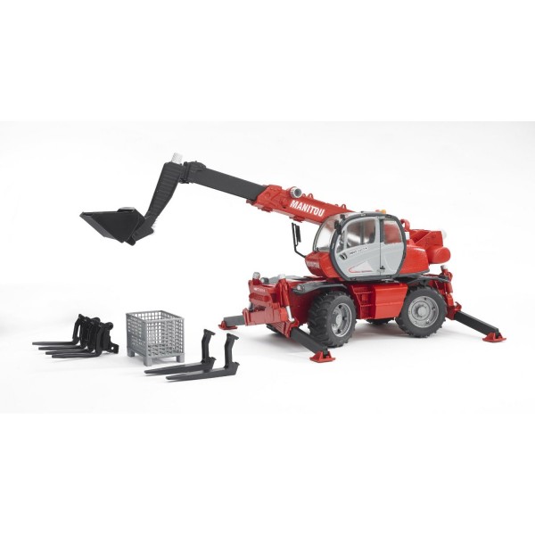 Manitou Teleskop MRT 2150 mit Zubehör - Bruder-02129