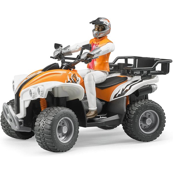 Quad with bworld figure - Bruder-63000