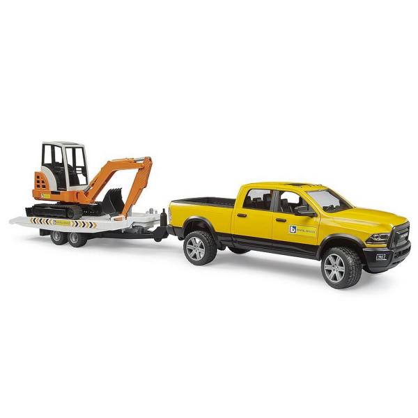 RAM Servicio de alquiler con mini excavadora - Bruder-2546