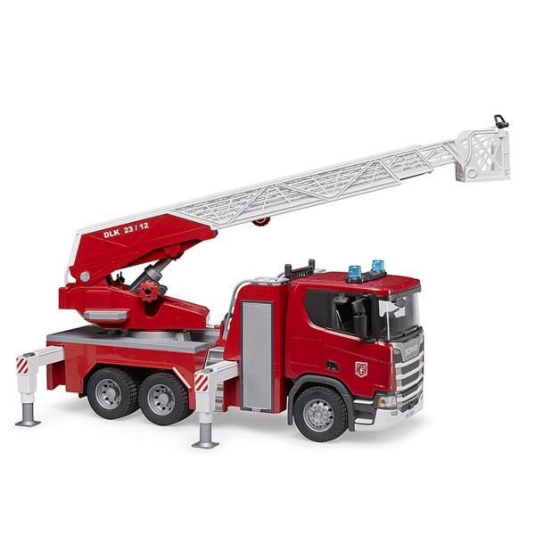 Bruder Dépanneuse Bruder Scania Super 560R Avec Roadster, Module D Eclairage Et De Son Inclus
