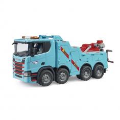 Camion de dépannage et de remorquage Scania Super 560R avec module son et lumière