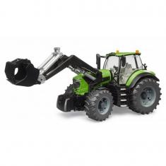 Deutz 8280 TTV with front loader