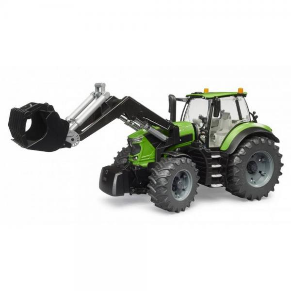 Deutz 8280 TTV with front loader - Bruder-3161