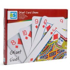 Jeu de 54 cartes Géant