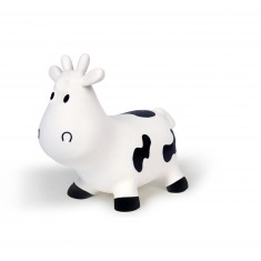 Vache sauteuse blanche et noire Skippy