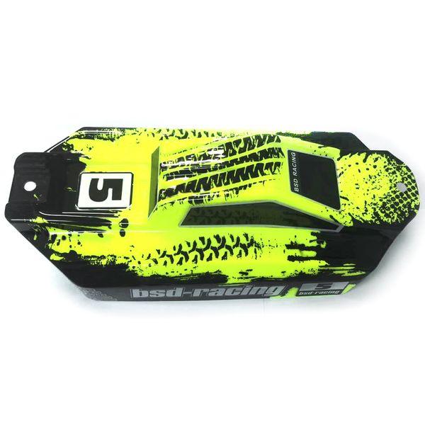 Painted - Body for Dune Racer XB - Yellow - BSD218-016-Y