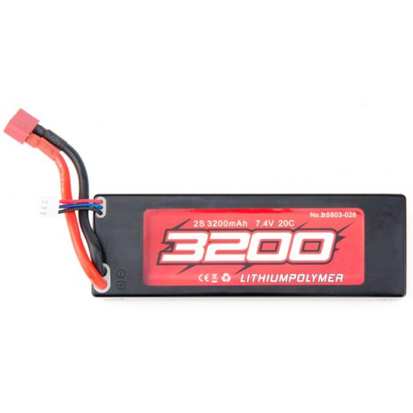 Batterie Lipo Hardcase 2S 7.4V 3200mAh 20C - BSD803-028
