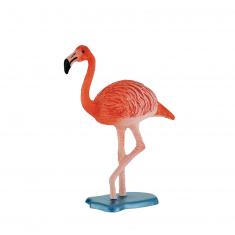 Figurine flamant rose