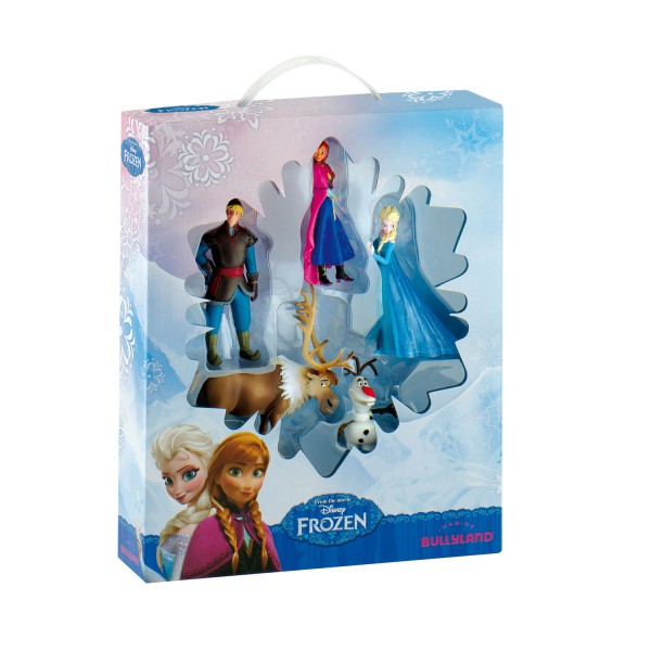 Coffret 5 figurines La Reine des Neiges (Frozen) - Bullyland-B12220
