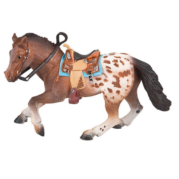 Appaloosa Horse Figurine: Stallion - Bullyland-B62668