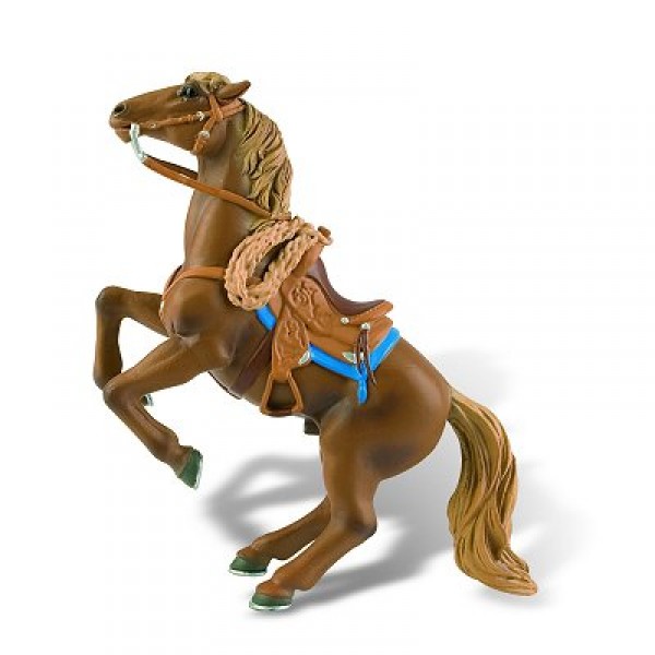 Figurine Cheval de cowboy se cabrant - Bullyland-B80674