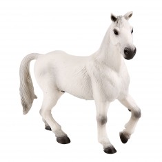 Figurine Cheval Oldenburg blanc