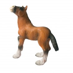 Figurine Cheval Shire : Poulain