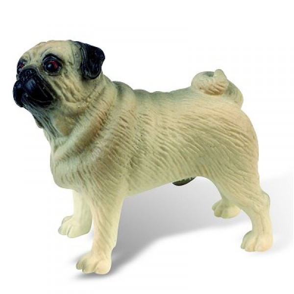 Dog Figurine: Sharpei Pug - Bullyland-B65425