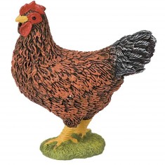 estatuilla de gallina