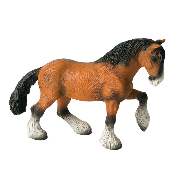Figura de caballo de Shire entero - Bullyland-B62666