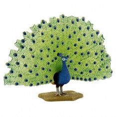 Figura de pájaro: pavo real