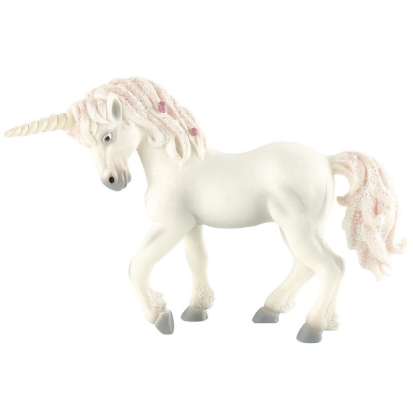 Figura unicornio con la cabeza gacha. - Bullyland-B75519