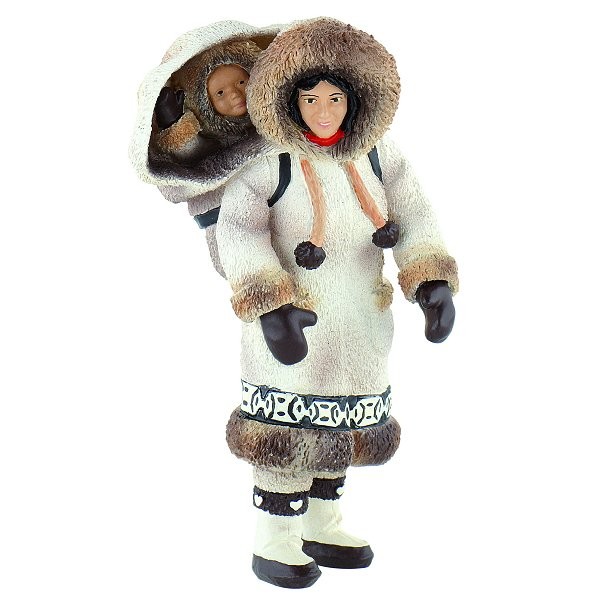 Figurine Inuit : Femme inuite - Bullyland-B54553