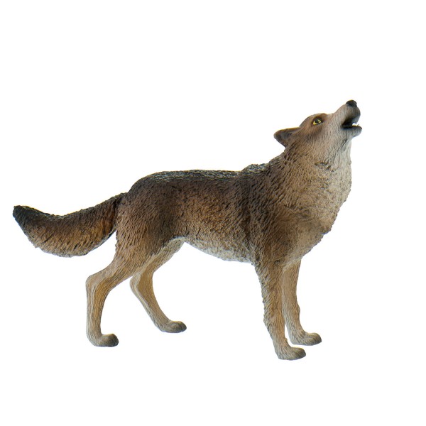 Figurine Loup hurlant - Bullyland-B64465