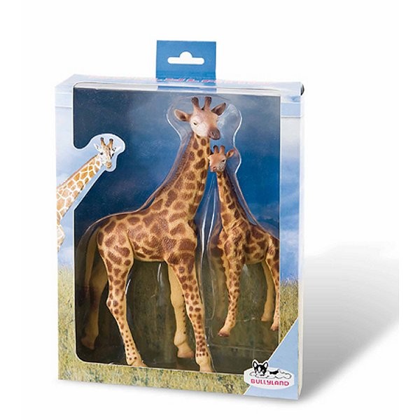 Figurine Girafe : Coffret cadeau  2 figurines - Bullyland-B63154
