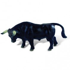 Figurine taureau noir manolo