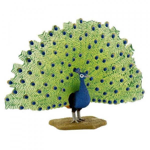 Vogelfigur: Pfau - Bullyland-B69390