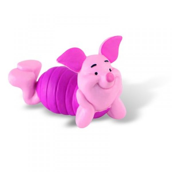 Winnie the Pooh figurine: Lying piglet - Bullyland-B12344